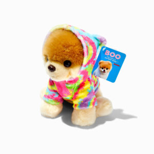 Claire's Boo The World's Cutest Dog™ Tie Dye Soft Toy