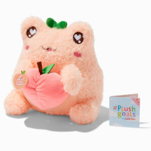 Claire's #plush Goals By Cuddle Barn 6'' Peach Wawa Soft Toy