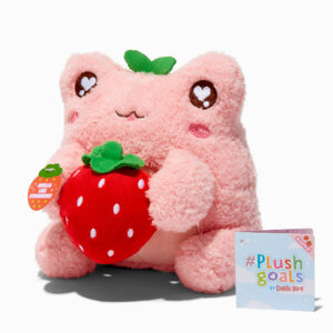 Claire's #plush Goals By Cuddle Barn 8'' Strawberry Wawa Plush Toy