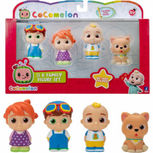 CoComelon Friends and Family 4 Figure Pack 3-Inch