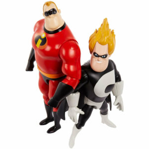 Disney Pixar The Incredibles Nemesis Pack Mr. Incredible amd Syndrome Action Figures
