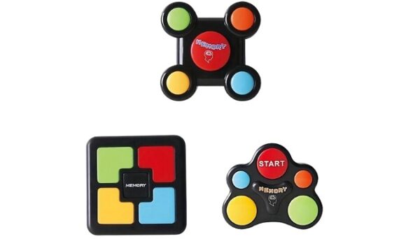 Electronic Memory Puzzle Game - 3 Designs
