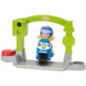 Fisher-Price DYR83 Little People Stop & Go Police Motorcycle