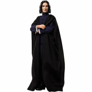 Harry Potter Severus Snape Collectible Doll with Black Robes & Wand