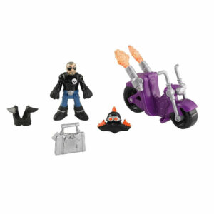 Imaginext Burglar and Motorcycle Figure Playset