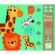 Jigsaw Puzzles - 18 Pieces each - 4 in 1 - In the Jungle