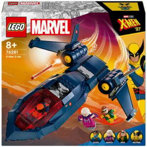 LEGO Marvel X-Men X-Jet Buildable Plane Model Set 76281