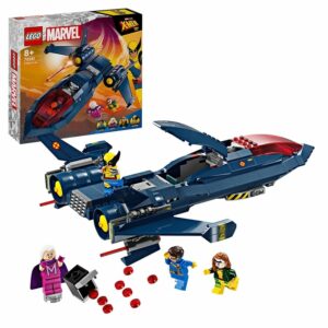 LEGO Marvel X-Men X-Jet Buildable Toy Plane Model Set 76281