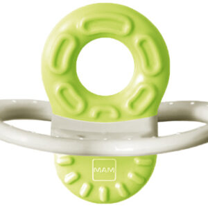 MAM Bite and Relax Teething Ring - Green 2 Months