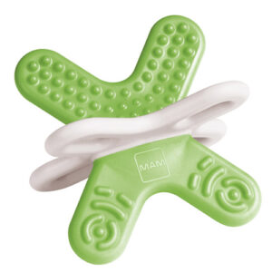 MAM Bite and Relax Teething Ring - Green 4 months