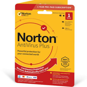 NORTON Anti-Virus Plus 2024 - 1 Year Subscription For 1 Device