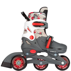 Nijdam Inliners Junior Roller Skates 3-i-1 Funktion