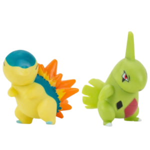 Pokémon Battle Character Larvitar & Cyndaquil