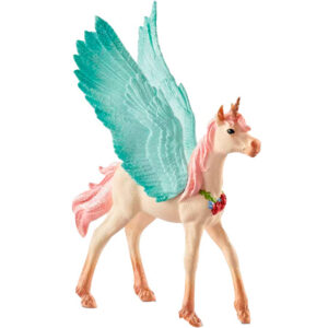 Schleich Bayala Decorated Unicorn Pegasus Foal - 70575