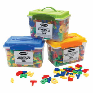 Show-Me Magnetic Numbers and Maths Symbols (Tub of 286)