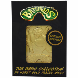 The Rare Collection - Battletoads 24k Gold Plated Ingot