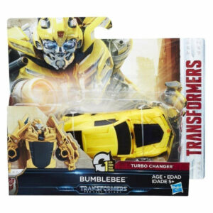 Transformers The Last Knight 1-Step Turbo Changer Bumblebee Figure