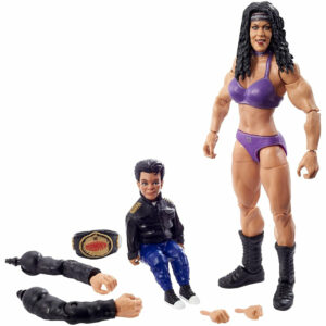 WWE Elite Collection WrestleMania Build-a-Figure Chyna and Paul Ellering Figure