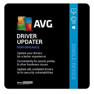 AVG Driver Updater 2024 - 1 or 3 Devices