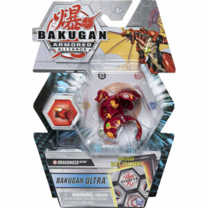 Bakugan Ultra Armoured Alliance Action Figure - Dragonoid Red