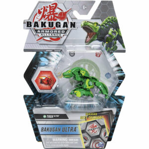 Bakugan Ultra Armoured Alliance Action Figure Set - Trox Green