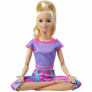 Barbie Blonde Made to Move Flexible Yoga Doll