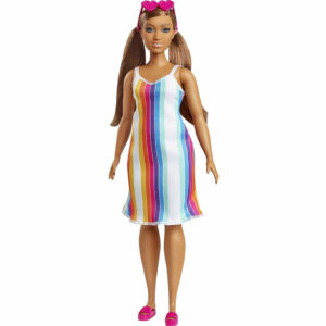 Barbie Loves the Ocean - Rainbow Striped Dress Doll