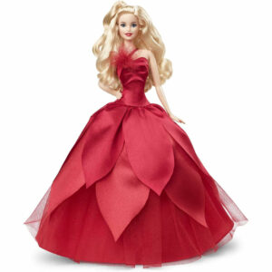Barbie Signature 2022 Holiday Barbie Doll with Blonde Hair