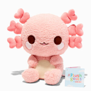 Claire's #plush Goals By Cuddle Barn 10'' Lottie Axolotl Soft Toy