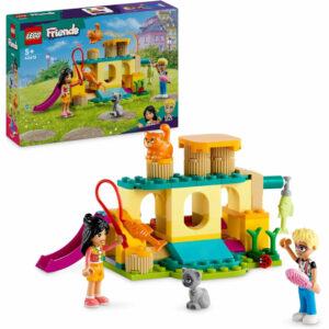 LEGO Friends 42612 Cat Playground Adventure Animal Toy Playset - Olly and Liann