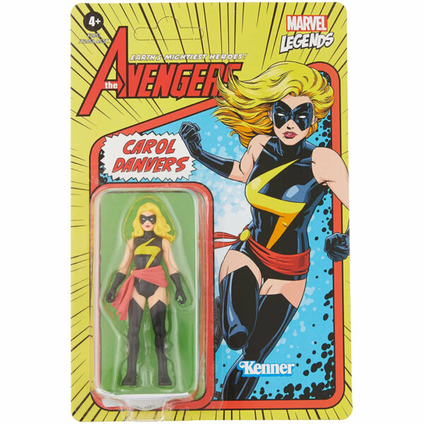Marvel Legends Carol Danvers Retro Figure
