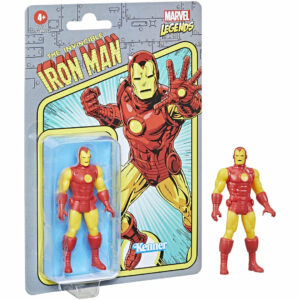 Marvel Legends Iron Man Retro Action Figure