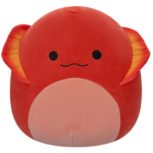 Original Squishmallows 12' Soft Toy - Maxie the Red Frilled Lizard