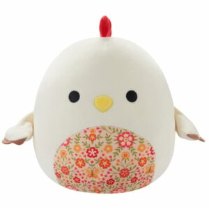 Original Squishmallows 12' Soft Toy - Todd the Beige Rooster