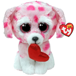 Ty Beanie Boos - Rory Heart Dog 15cm Soft Toy