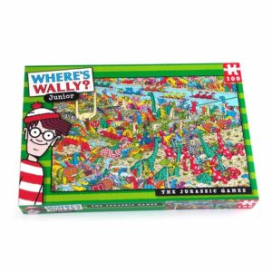 University Games Wheres Wally Jurassic 100 Piece Jigsaw Puzzle
