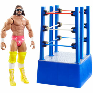WWE WrestleMania Macho Man Randy Savage and Ring Cart