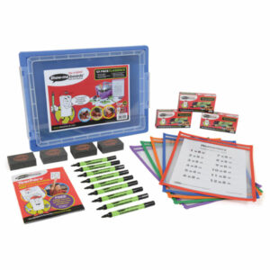 Show-me 120 Piece Communicatior Dry Wipe Template Pockets   in Gra...