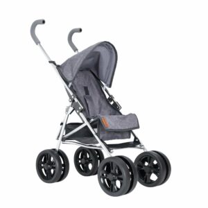 Celuna Premium Junior Dolls Stroller - Grey