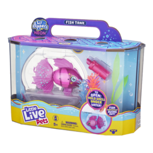 Little Live Pets Lil Dippers Neon Fish Tank Play set