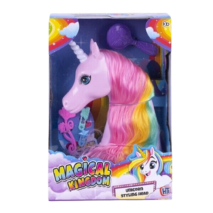 Magical Kingdom Unicorn Styling Head - Pink