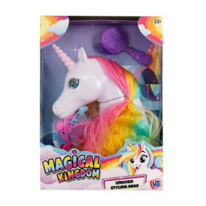 Magical Kingdom Unicorn Styling Head - White