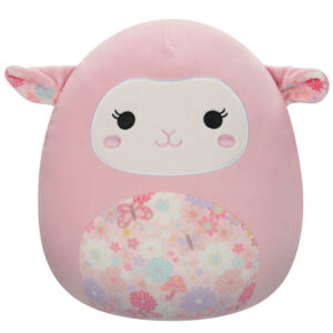 Original Squishmallows 12' Soft Toy - Lala the Pink Lamb