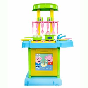 Peppa Pig Cook N Go Kitchen Playset | Includes Carry Case
