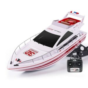 2.4GHz High Speed 30km/h Speedboat Remote Control Ship Waterproof 70cm/27.56inch Large-sized Boat Toys