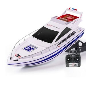 2.4GHz High Speed 30km/h Speedboat Remote Control Ship Waterproof 70cm/27.56inch Large-sized Boat Toys