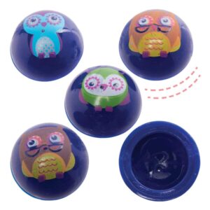 3 Little Owls Jumping Poppers  (Pack of 12) Toys