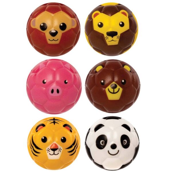 Animal Squeezy Balls (Pack of 6) Toys
