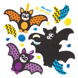 Bat Mix & Match Decoration Kits  (Pack of 8) Halloween Crafts