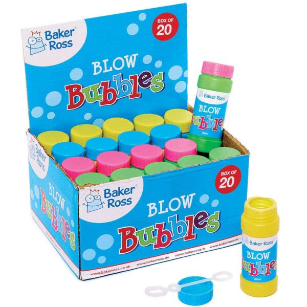 Blow Bubbles (Pack of 20) Toys